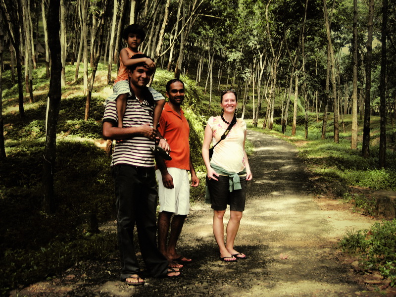 Short walk with Tharanga's family