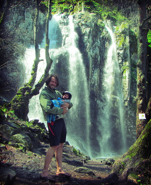 Boyana waterfall on Vitosha Mountain near Sofia
