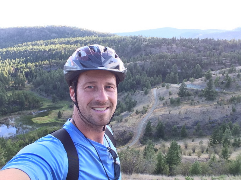 Cycling illegally in Glenmore Highlands