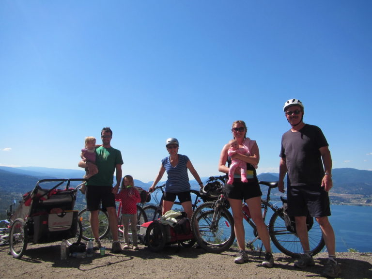 KVR from Kelowna to Penticton, kids in tow Life is Adventure