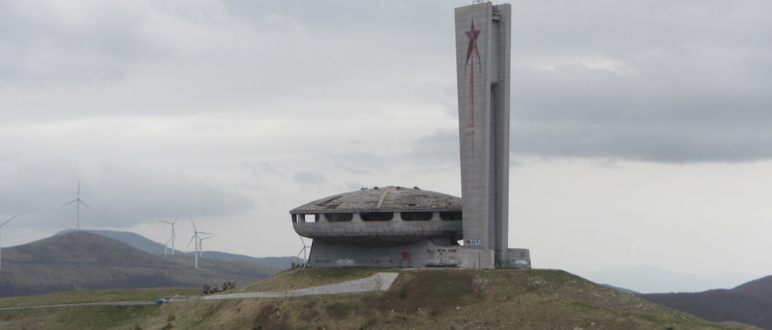 Buzludzha in Bulgaria