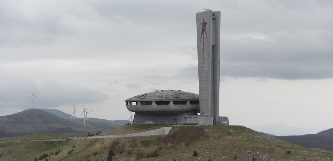 Buzludzha in Bulgaria