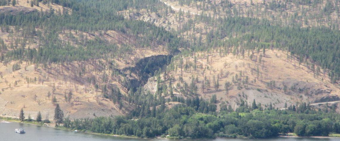 Bear Creek seen from Glenmore Highlands